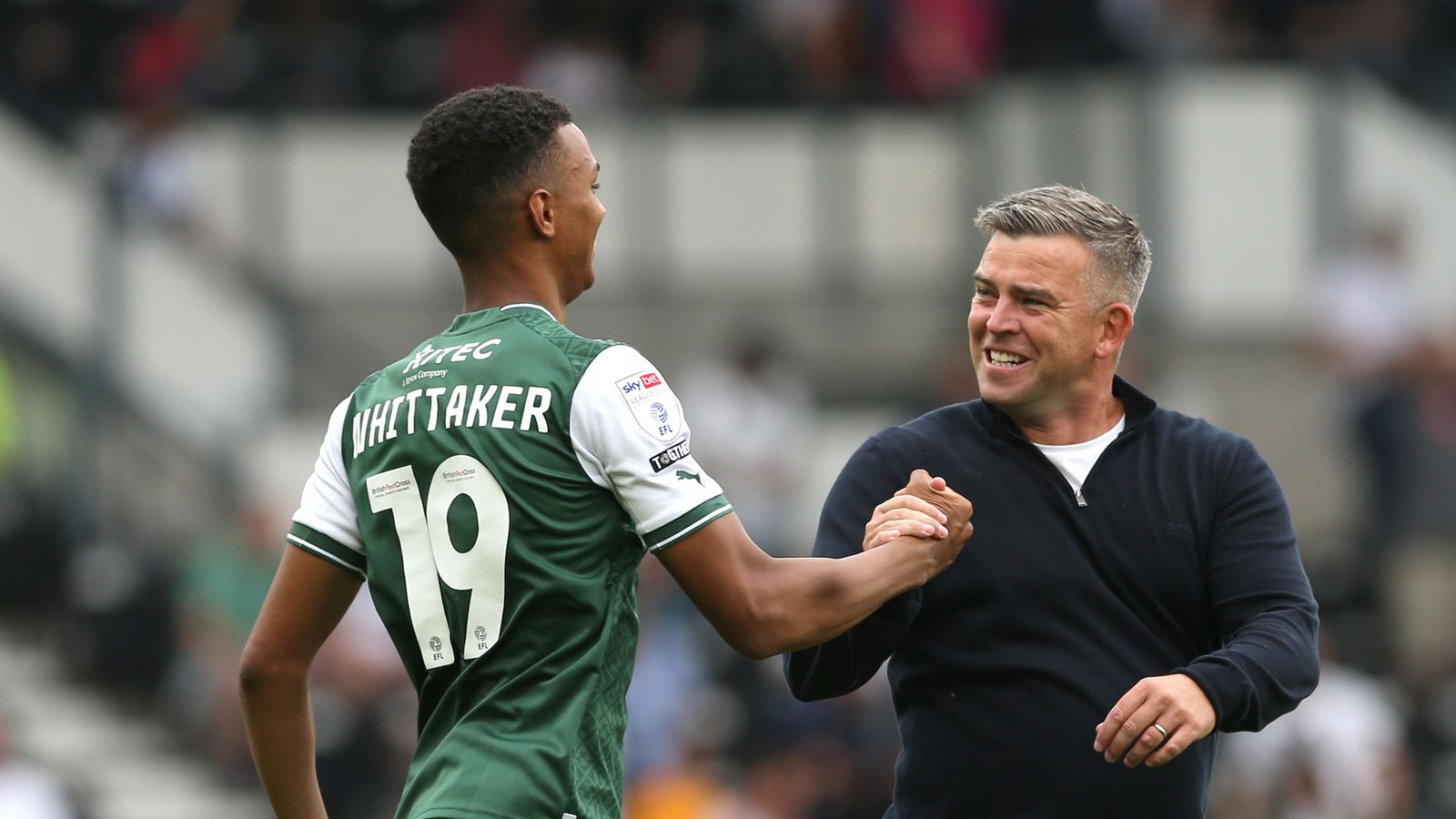 Morgan Whittaker interview: How Plymouth’s Swansea loanee became League One’s hottest property