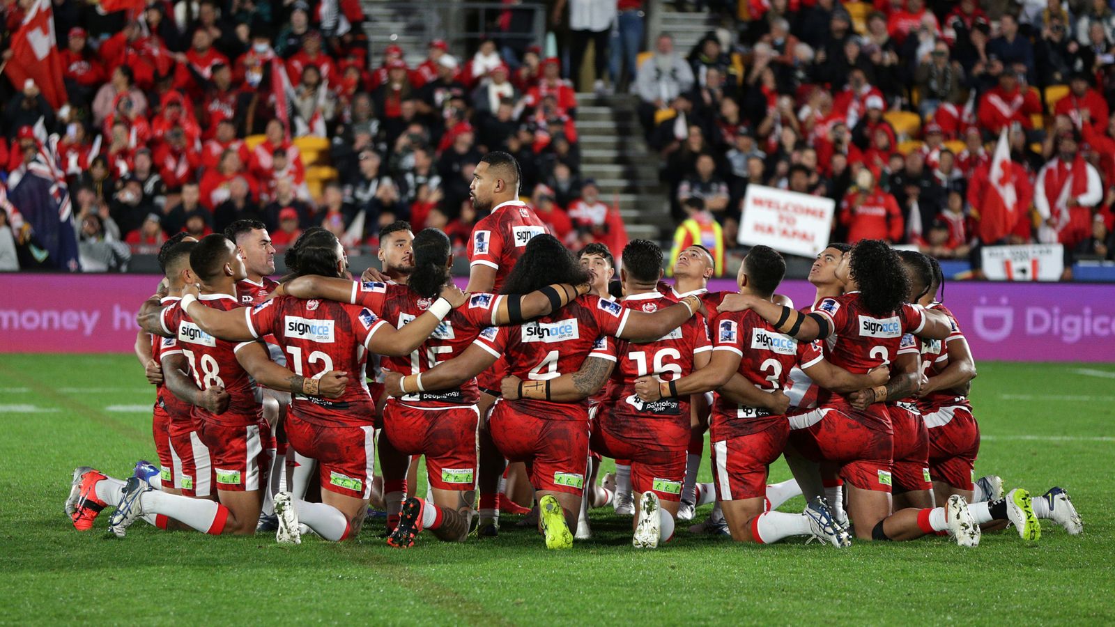 Rugby League World Cup Tonga aiming to complete rise on RL's biggest