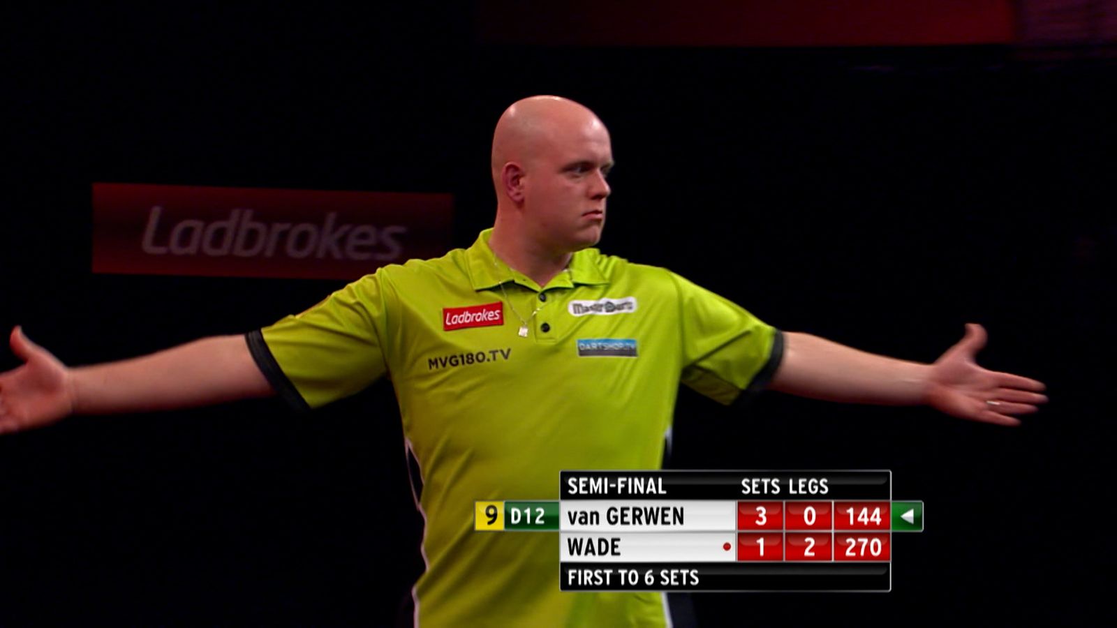 Flashback Michael van Gerwen throws 17 perfect darts Darts News