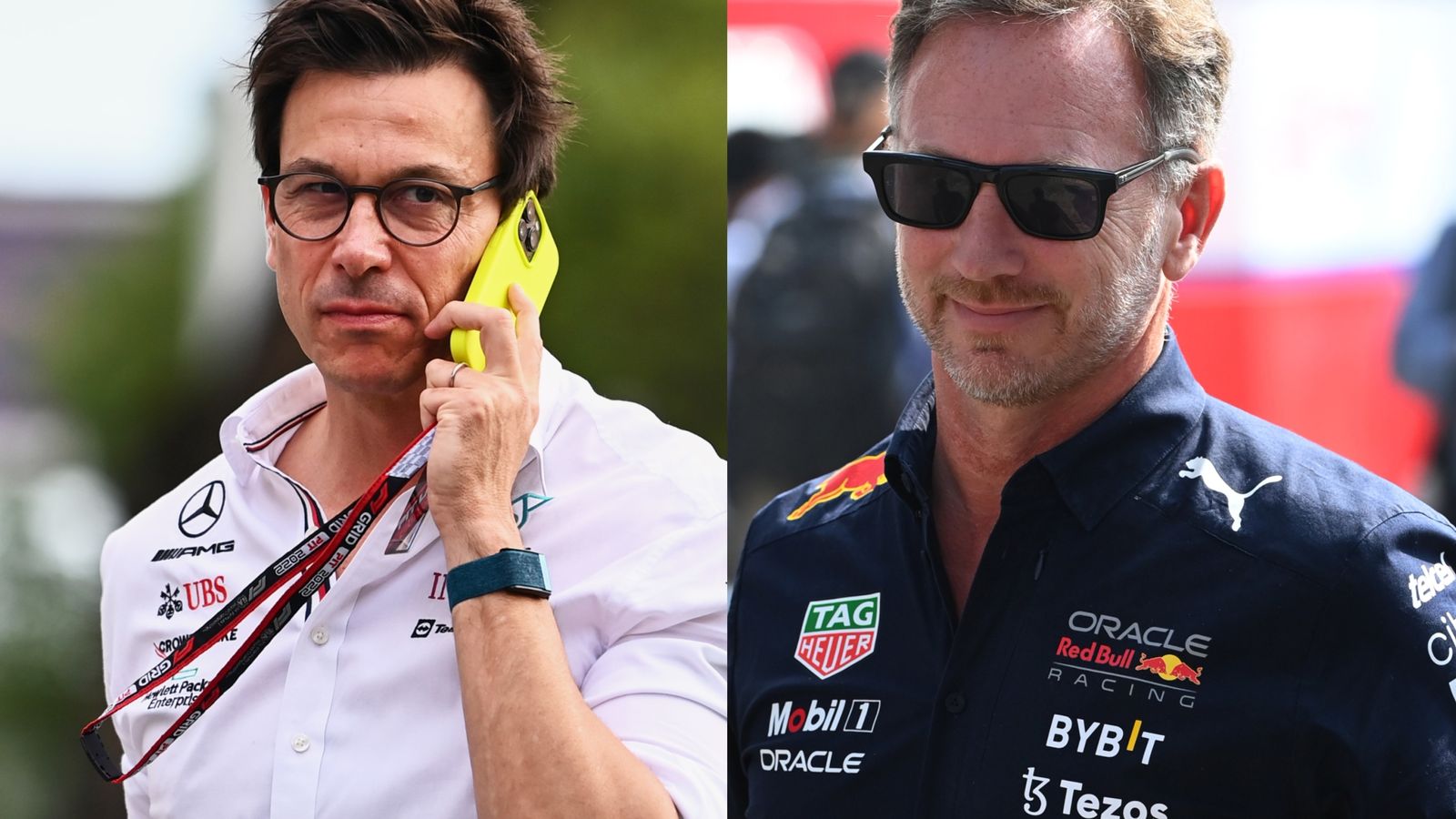 Toto Wolff lance la rivalité F1 2023 avec un coup ludique contre le patron de Red Bull, Christian Horner