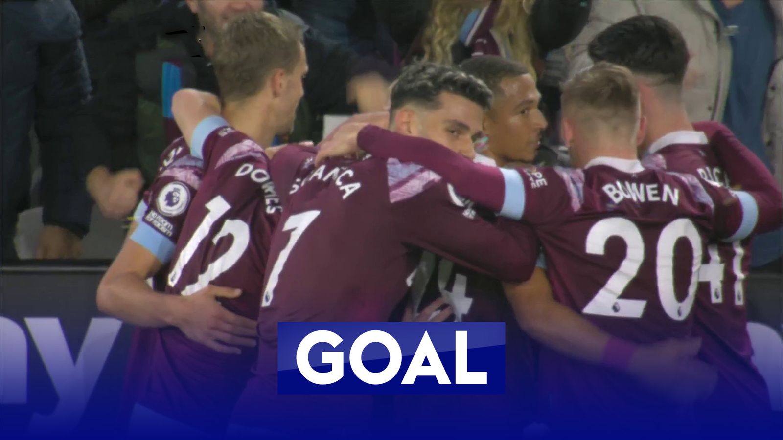 Zouma heads West Ham into the lead! | Football News | Sky Sports