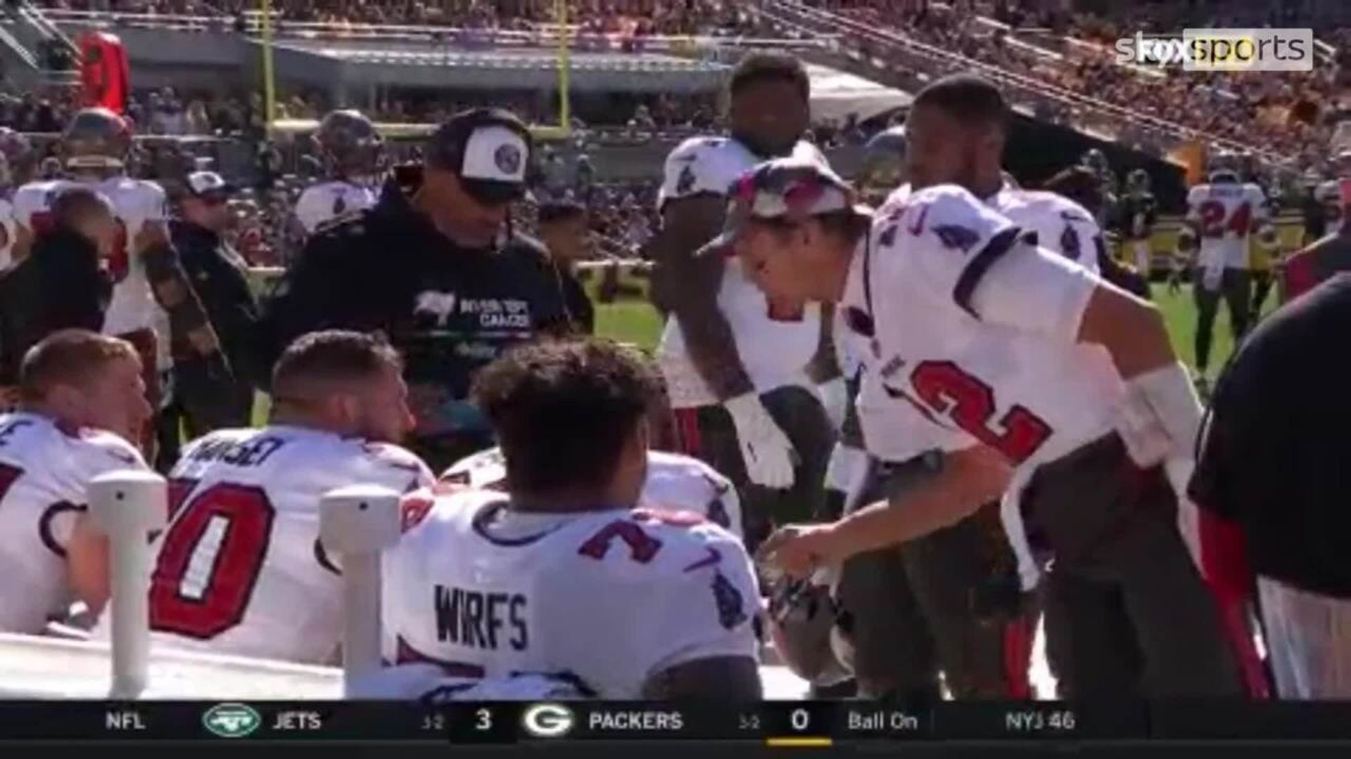'He holds everyone accountable!' Brady fumes at misfiring Bucs