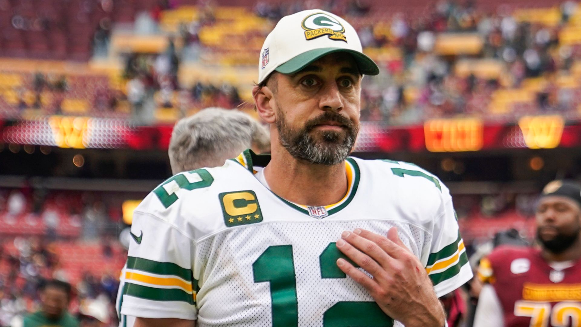 Rodgers 'not worried' about Packers after successive losses
