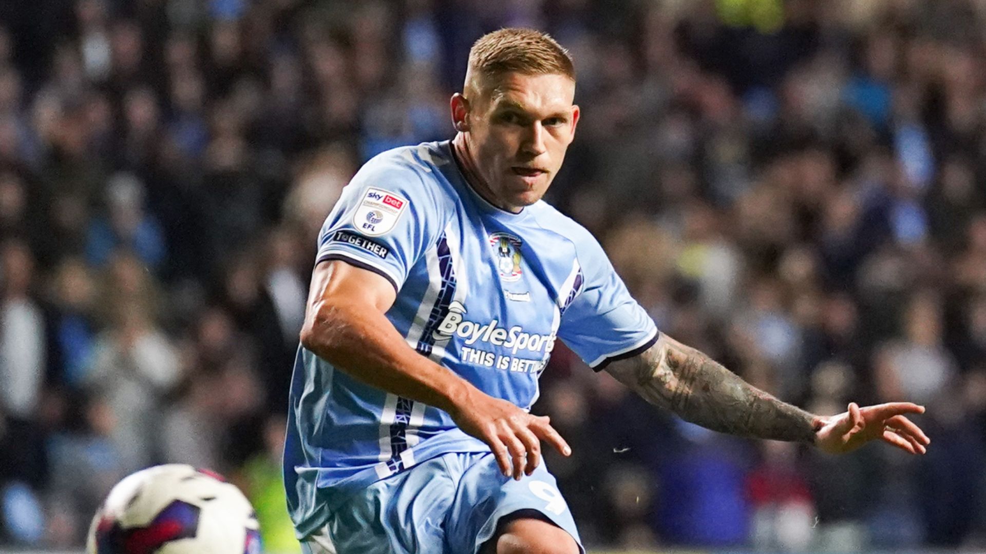 Late Waghorn pen steers Coventry past Sheff Utd