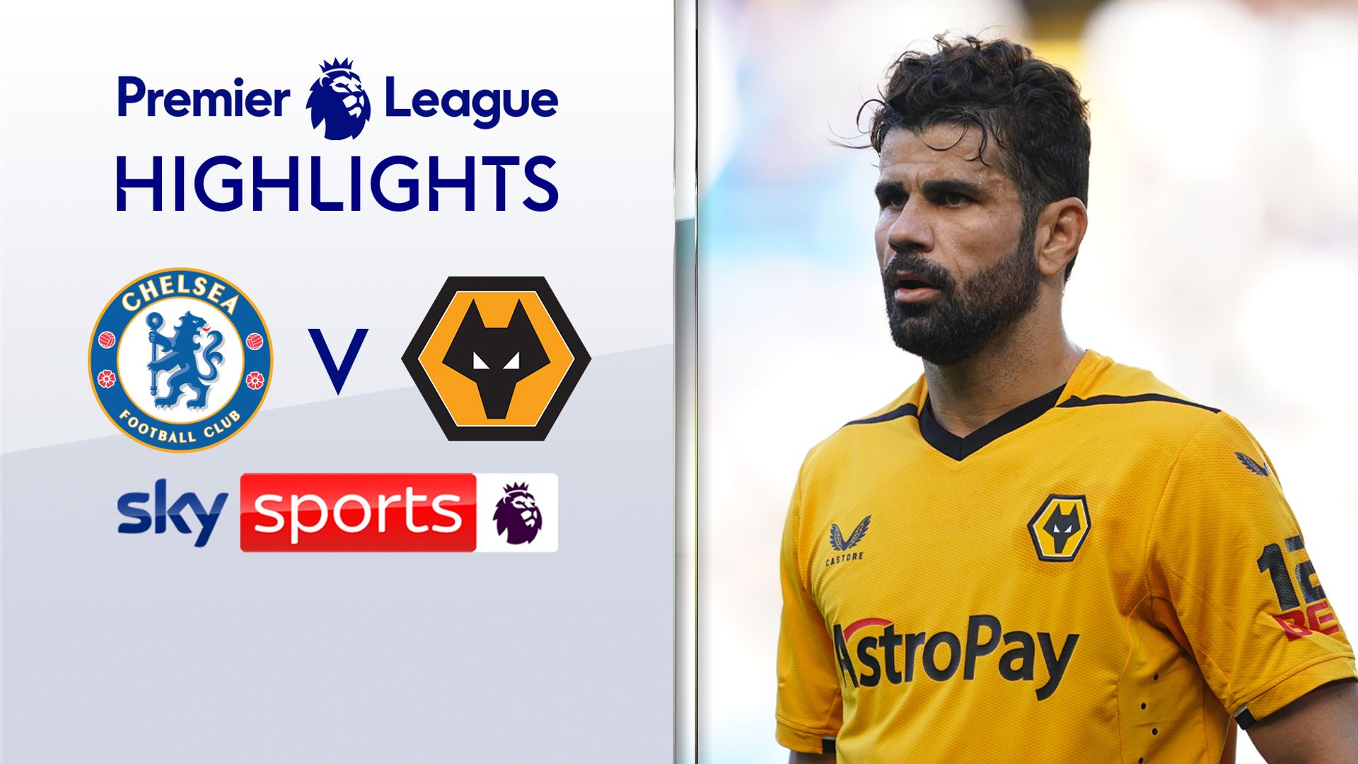 Wolves lose on Costa's Chelsea return