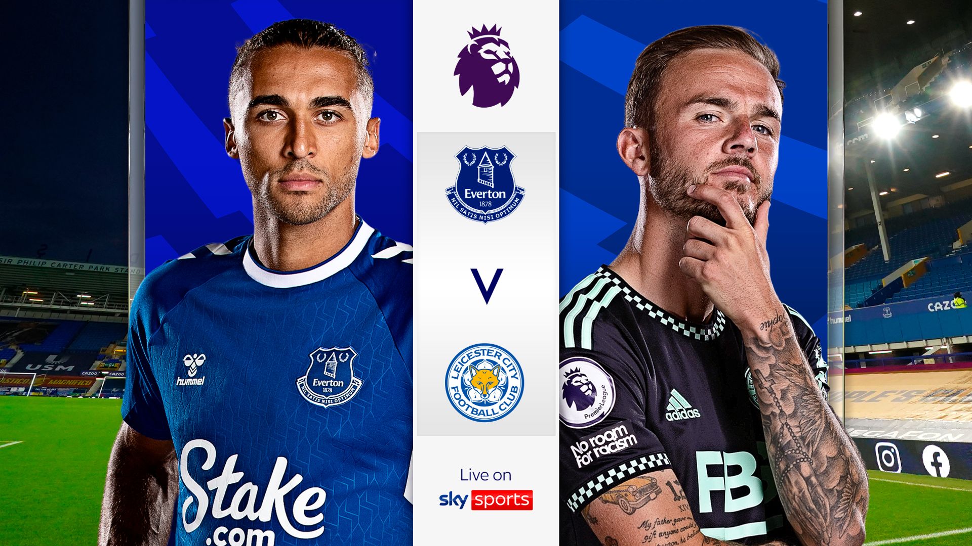 Everton vs Leicester LIVE! Premier League team news, free match highlights, live on Sky Sports