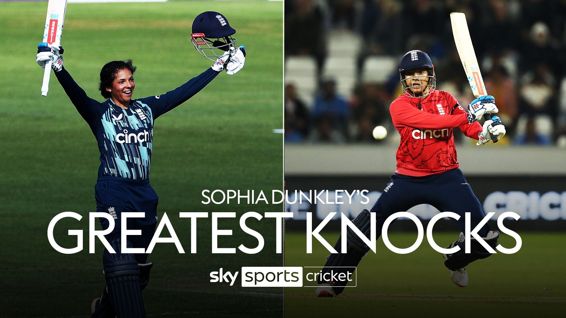 Sophia Dunkley's greatest knocks