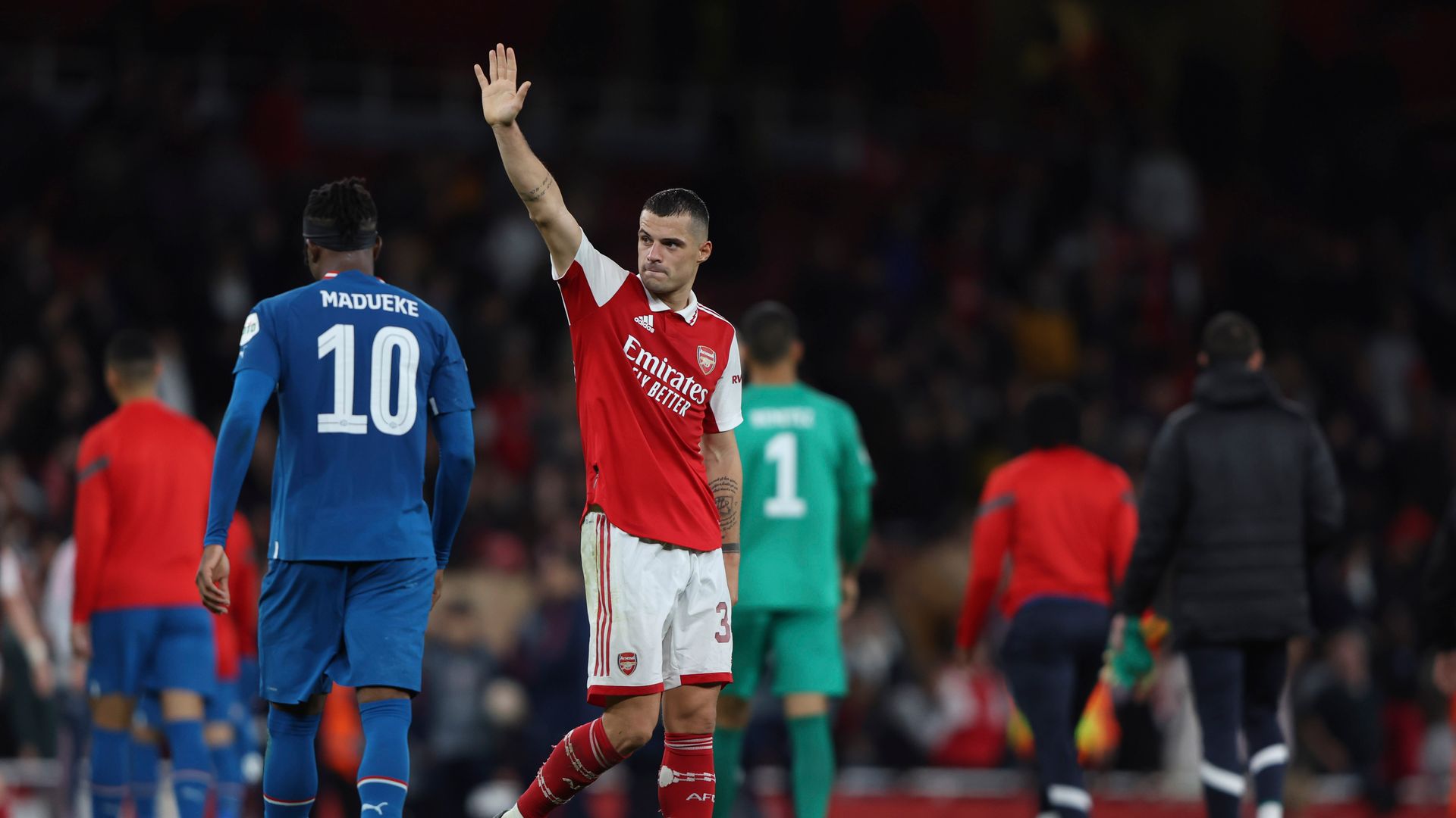 Arteta: I'm happy Xhaka is enjoying his Arsenal career again