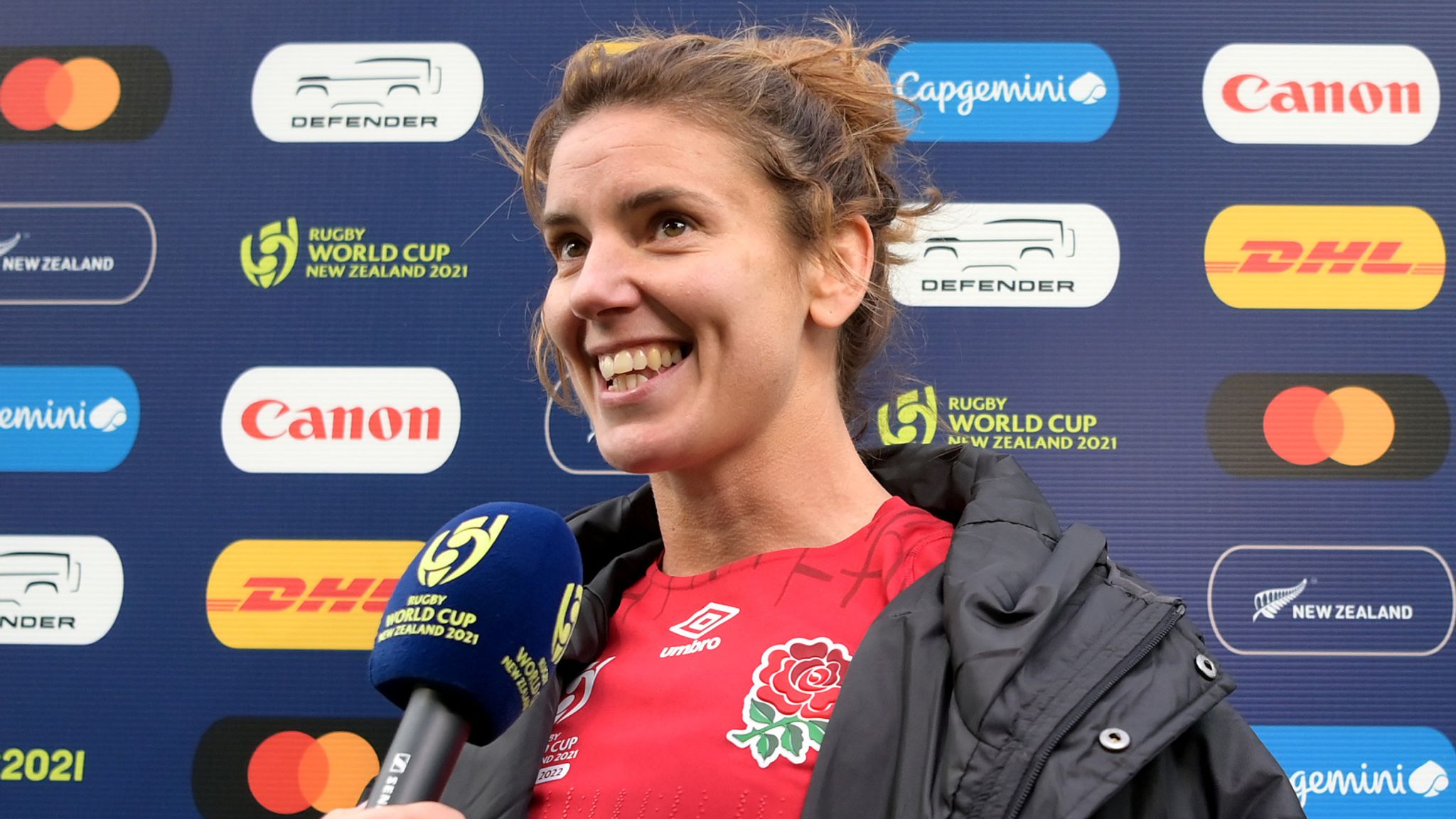 Womens Rugby World Cup England make one change for France game; Sarah Hunter to match caps record Rugby Union News Sky Sports