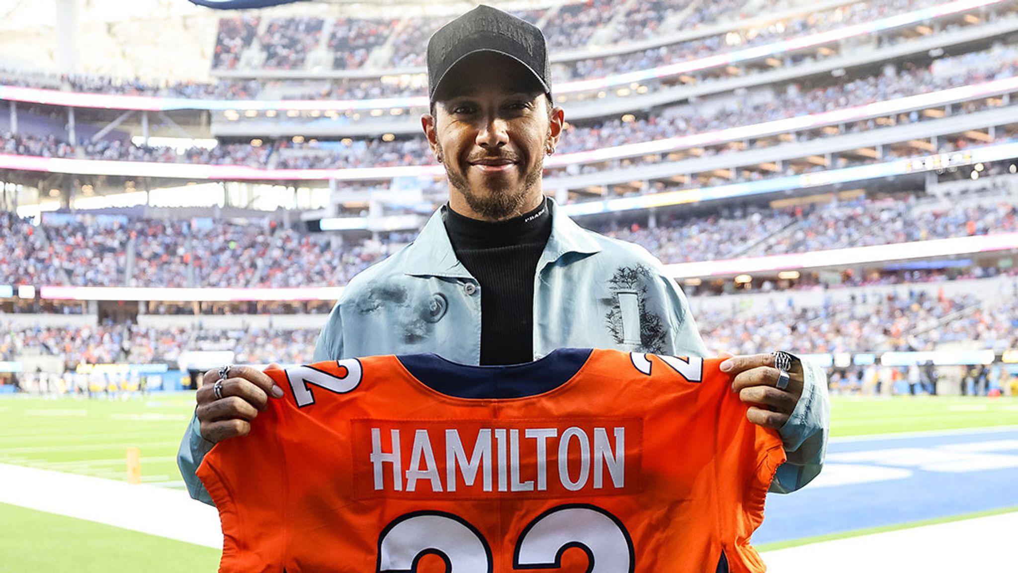 Denver Broncos: Sir Lewis Hamilton says he 'jumped at chance' to part-own  NFL team | NFL News | Sky Sports