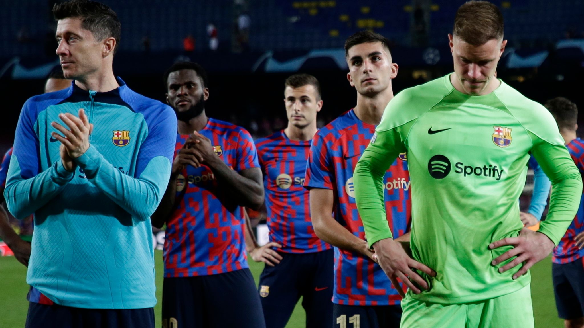 Champions League round-up: Barcelona and Atletico Madrid crash out while  Inter Milan and Porto progress | Football News | Sky Sports