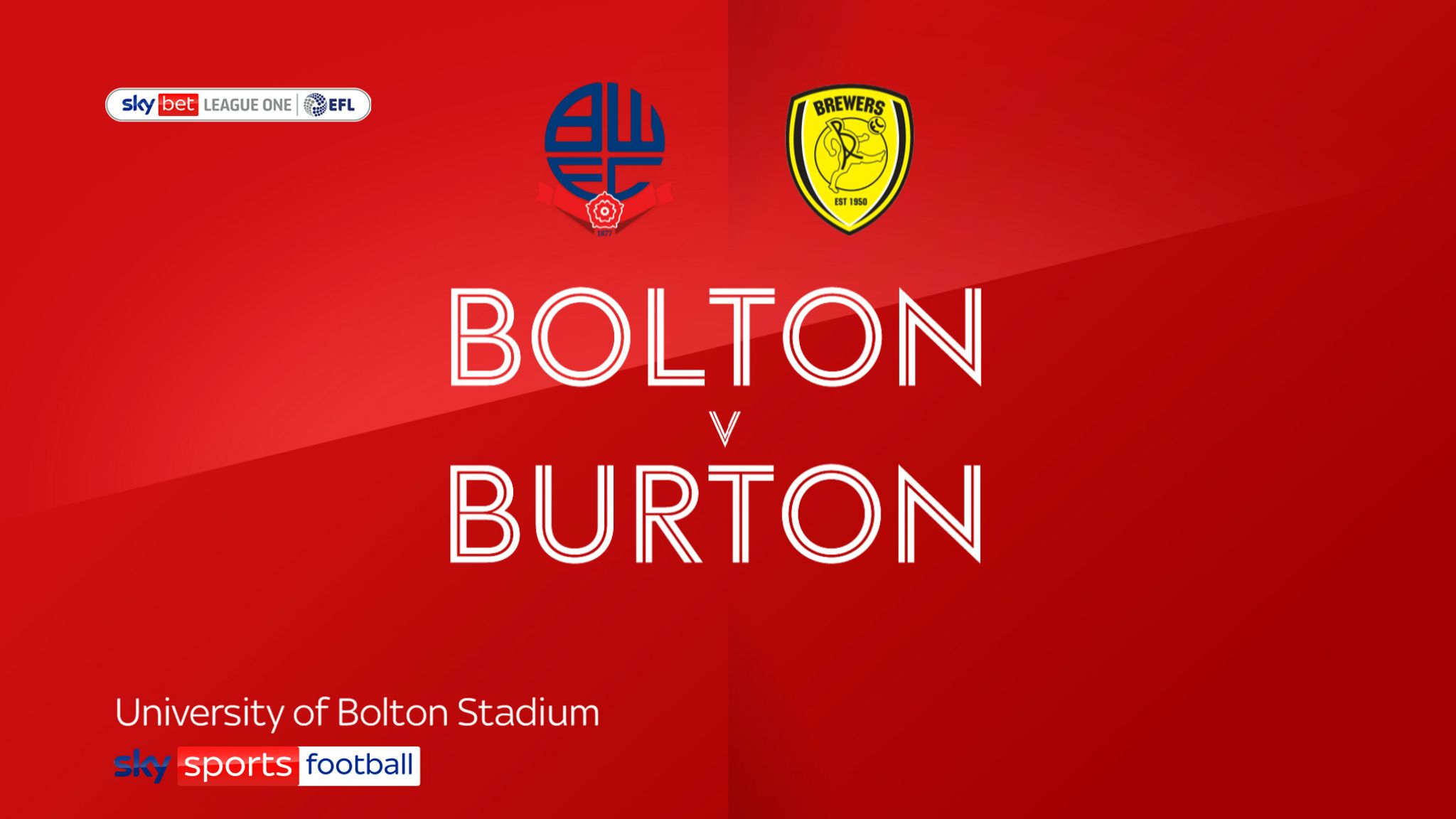 Highlights of the Sky Bet League One match between Bolton Wanderers and Burton Albion