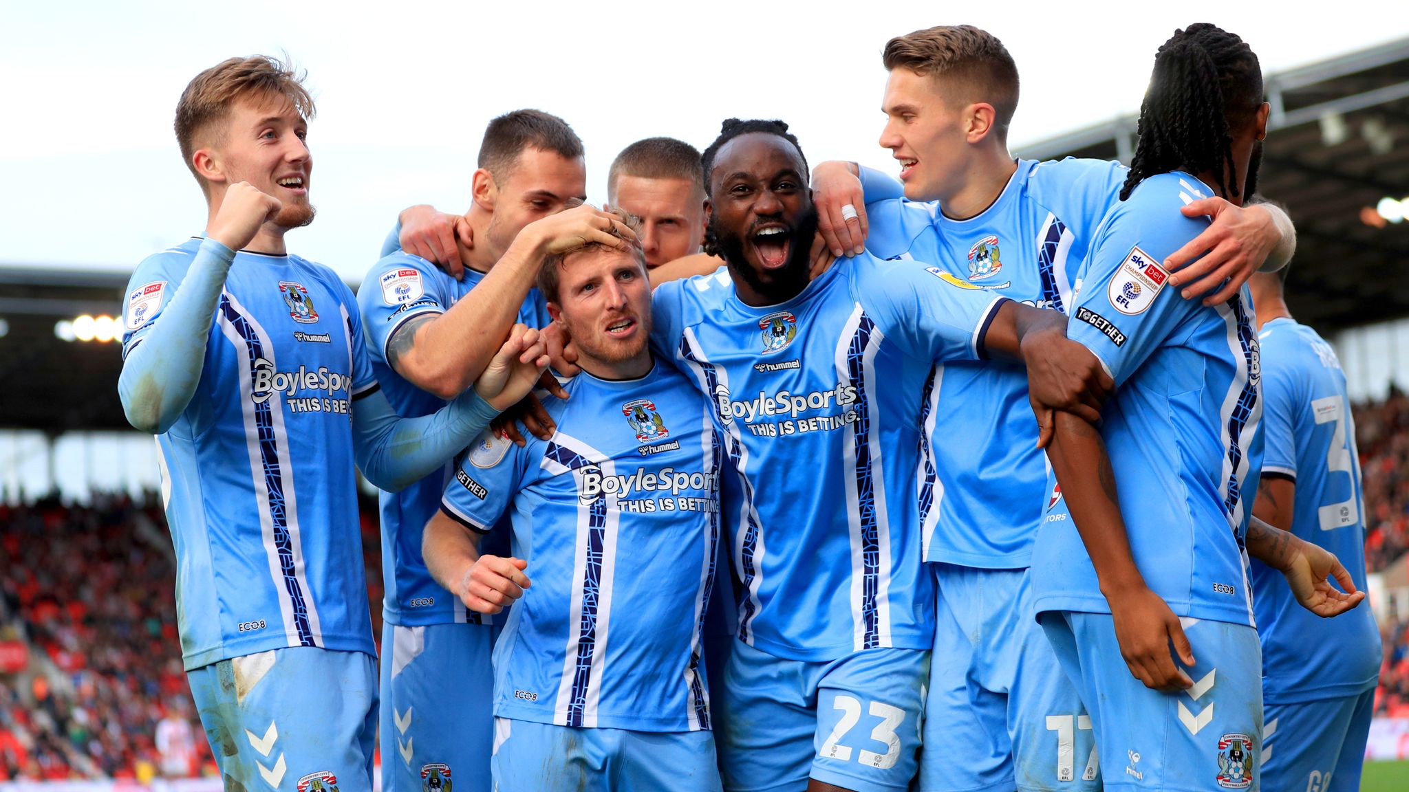 Stoke City 0-2 Coventry: Jamie Allen and Gustavo Hamer seal victory for Sky Blues | Football News | Sky Sports