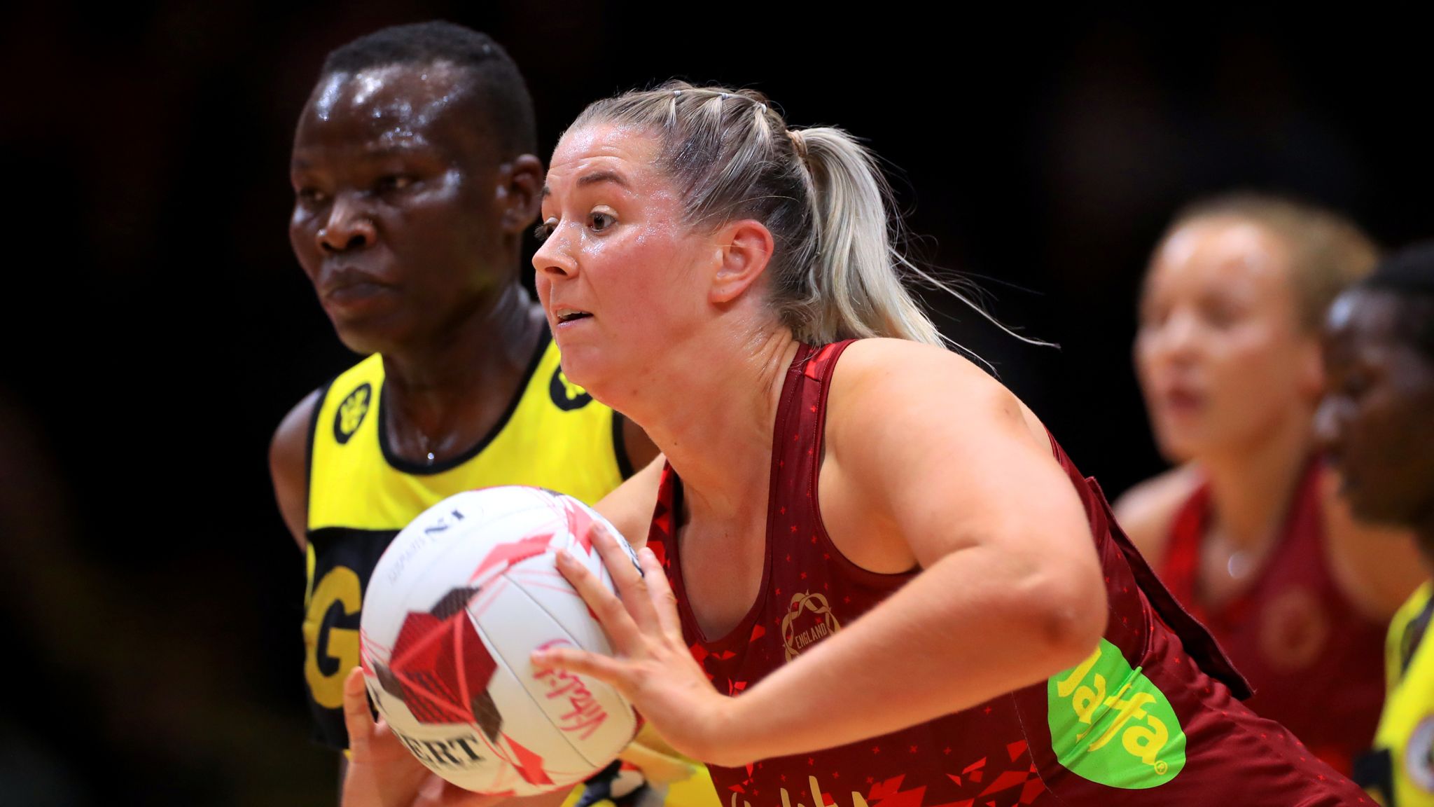 Vitality Netball Nations Cup: Hard-battling She Cranes slip against England  - Pulse Sports Uganda