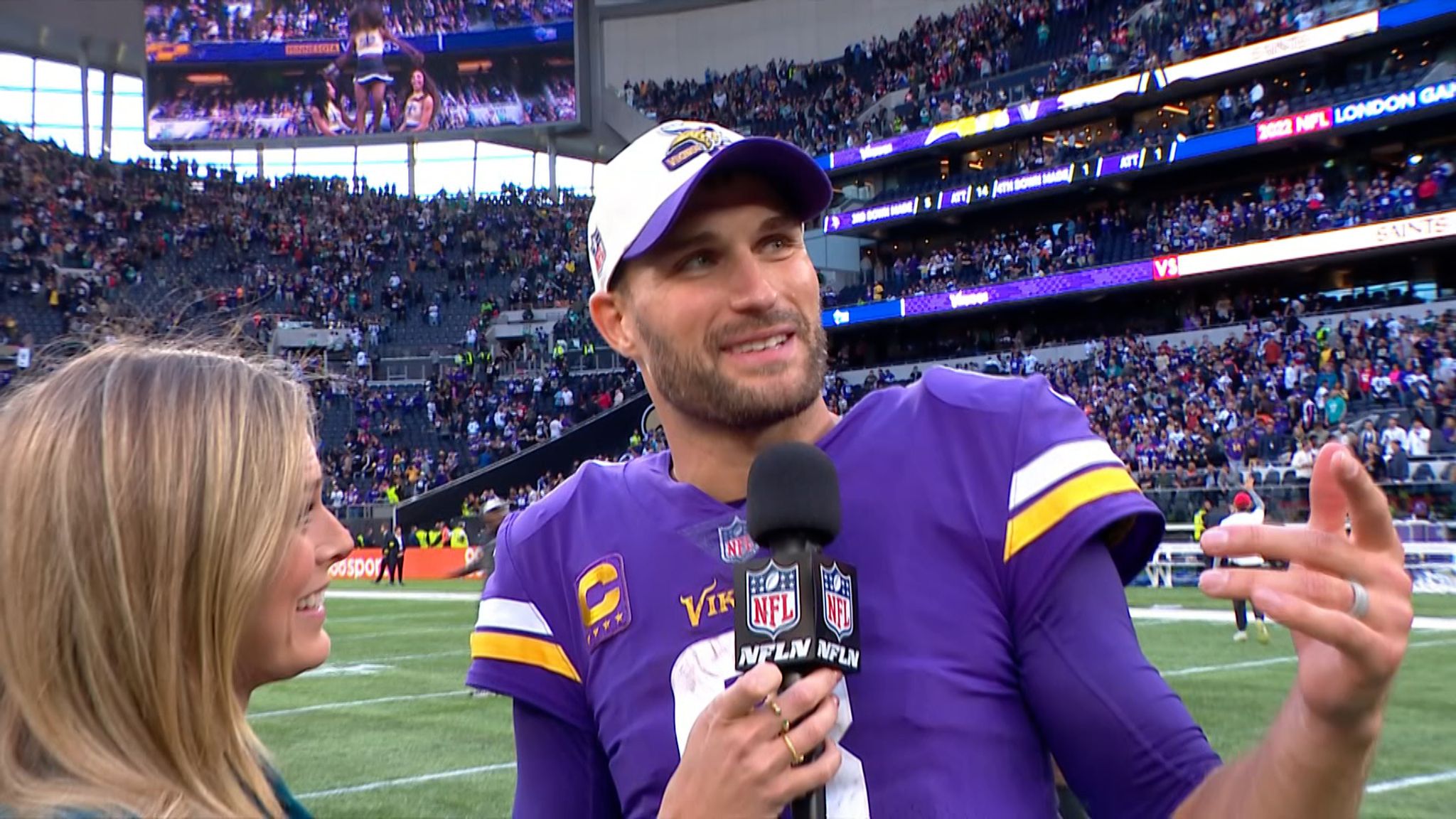 Kirk Cousins chain celebration: How the Vikings QB's shirtless plane  festivities came to be