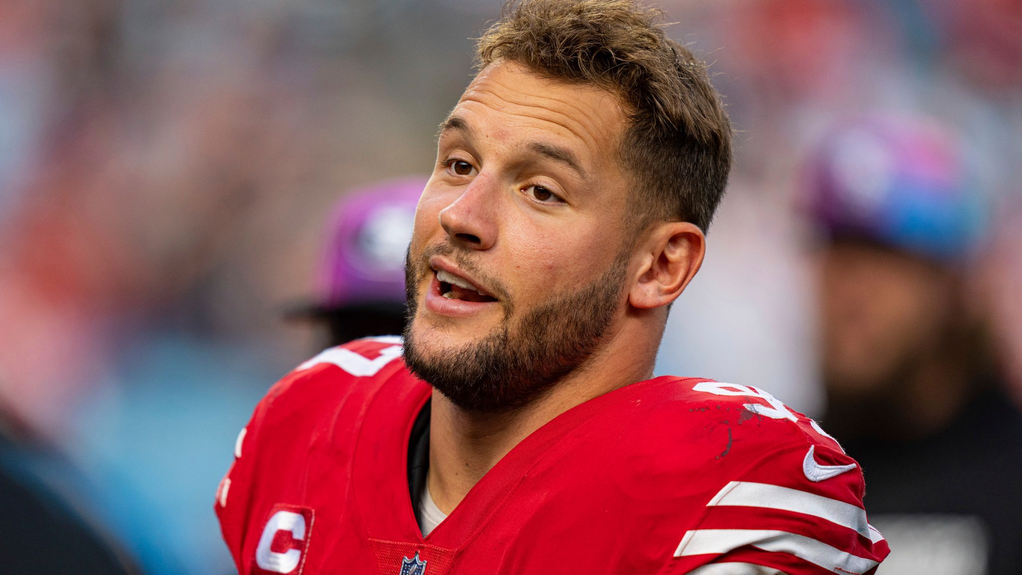 NFL Week Six Stats: Nick Bosa absence sees 49ers struggle and Eagles stay  unbeaten in pursuit of Super Bowl berth, NFL News