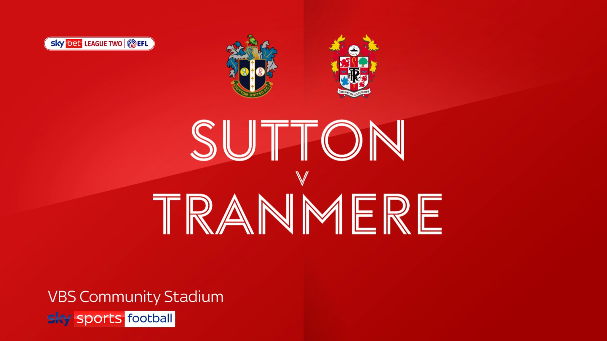 Sutton 0-2 Tranmere Kane Hemmings and Paul Lewis on target to extend Rovers winning run Football News Sky Sports