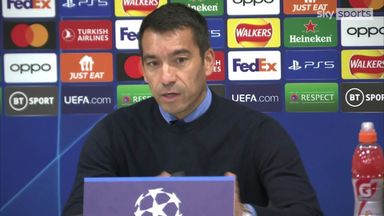 Van Bronckhorst: We will learn and take it into next Liverpool game