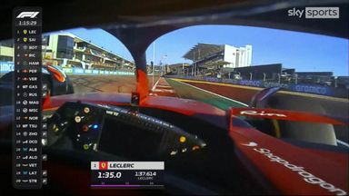 Leclerc quickest in second practice