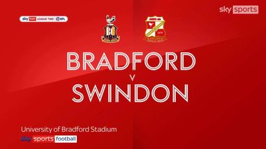 Bradford City 1-1 Swindon Town