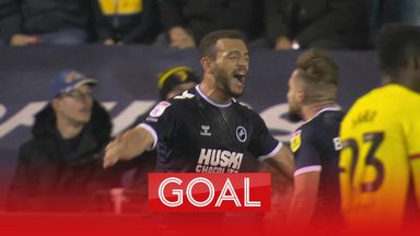 Bradshaw brace extends Millwall lead