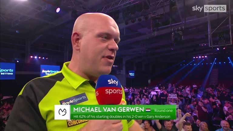 MVG is aiming for more success having claimed victory in this year's Premier League and World Matchplay.