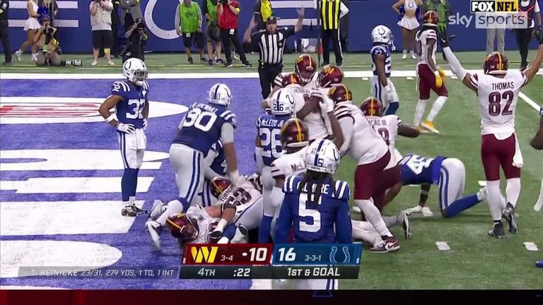 Washington Commanders highlights vs. Indianapolis Colts