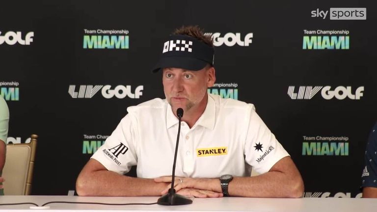 Ian Poulter said in October that he was confused by Rory McIlroy's suggestion that joining LIV Golf was a 'betrayal' to the Ryder Cup