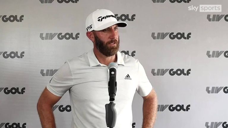 World Number 23 Dustin Johnson believes it's fair that LIV Tour players should be able to earn official world ranking points