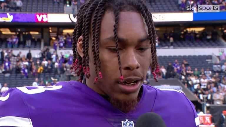 Mic'd-up footage showed Vikings' reaction to Justin Jefferson's catch