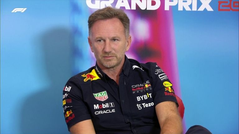 Christian Horner niega que Red Bull haya obtenido alguna ventaja de cualquier incumplimiento del límite de costos y cree que los costos relacionados están dentro del límite.