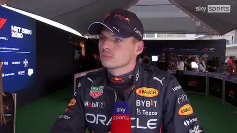 Max Verstappen discusses the influence of Red Bull owner Dietrich Mateschitz, who passed away on Saturday, and reflects on his own qualifying session at the United States Grand Prix.