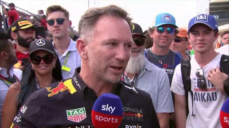Christian Horner discusses the 'strength' of the Red Bull team after Max Verstappen wins the US GP on an emotional weekend following the death of Red Bull owner Dietrich Mateschitz