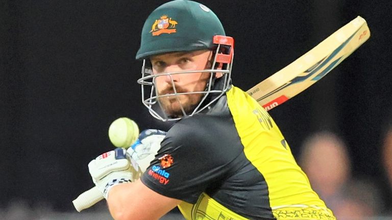 Aaron Finch de Australia