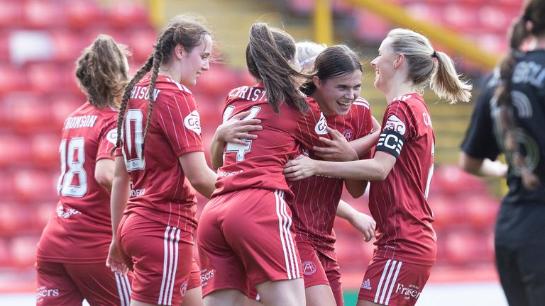 SWPL: Glasgow City beat Celtic, Rangers go top after Dundee Utd victory while Hearts, Hamilton Accies and Aberdeen win