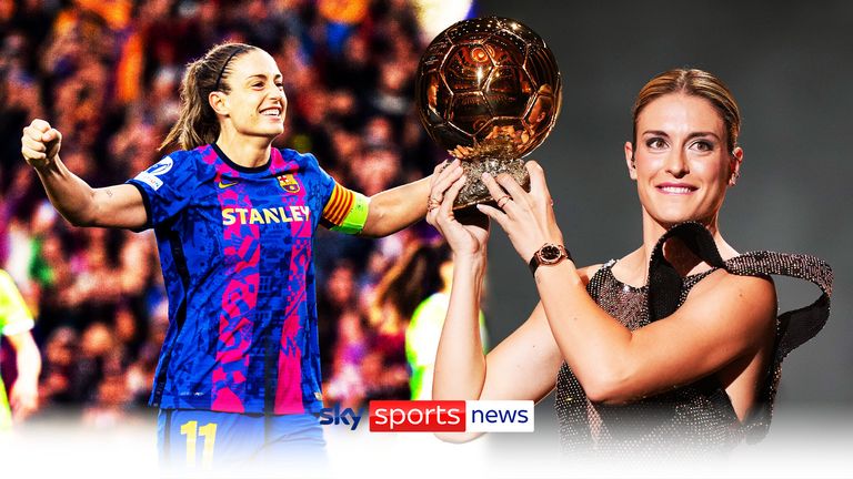 Barcelona's Alexia Putellas retains Ballon d'Or award, Video, Watch TV  Show