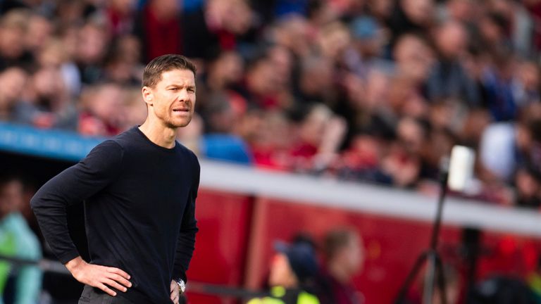 Xabi Alonso's Bayer Leverkusen career began with a resounding 4-0 win over Schalke