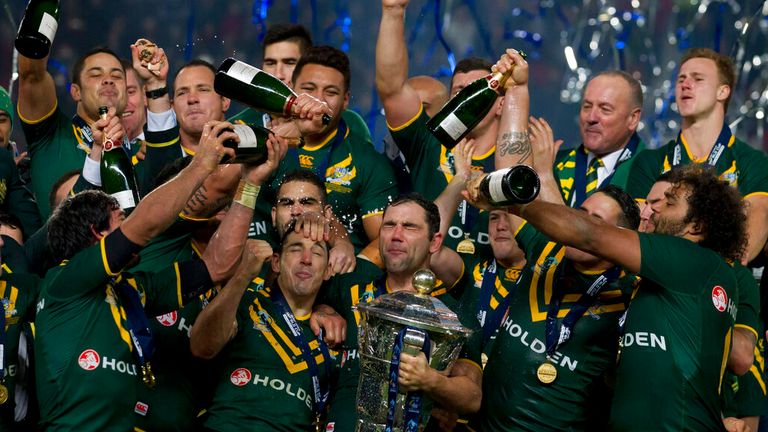 Australia have won the last three Rugby League World Cups. 