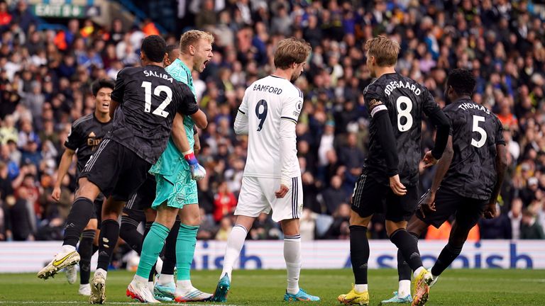 Patrick Bamford missed a second-half penalty at Elland Road