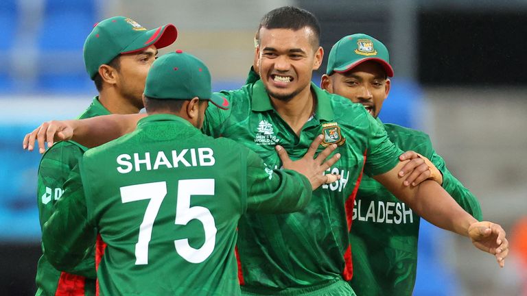 Taskin Ahmed menjadi bintang saat Bangladesh mengalahkan Belanda dengan sembilan putaran di Piala Dunia T20 |  Berita Kriket