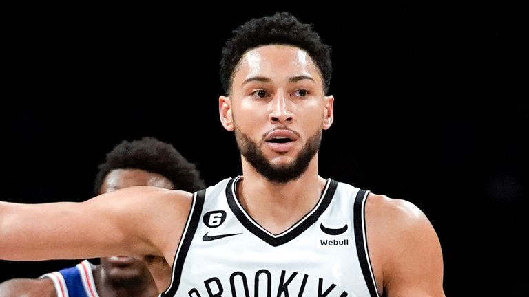 Ben Simmons made his Brooklyn Nets debut on Monday 