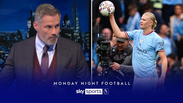 MNF, Jamie Carragher analyses Erling Haaland - 'Defenders are terrified of  him!', Video, Watch TV Show