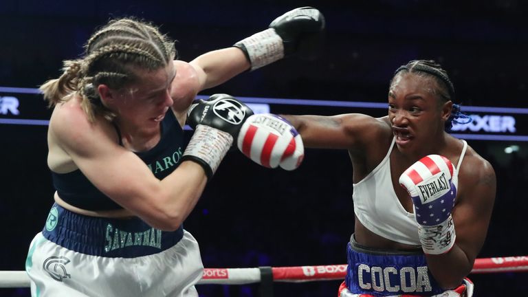 Claressa Shields and Savannah Marshall made history