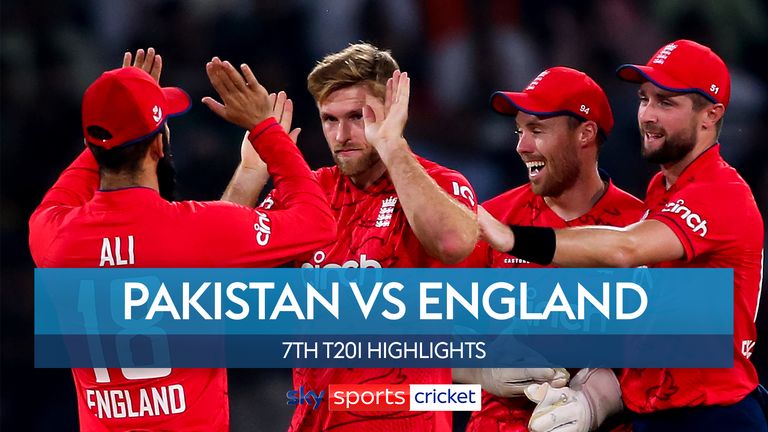 Highlights of the seventh T20 match between Pakistan and England