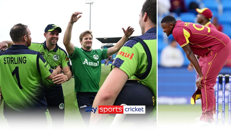 L'Irlande a battu les Antilles par neuf guichets pour assurer sa place dans l'étape Super 12 de la Coupe du monde T20.