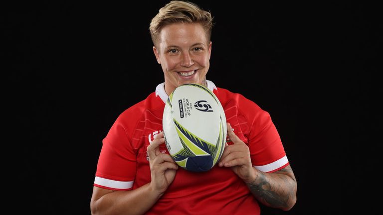 Donna Rose wants to use her rugby platform to help others with mental health problems