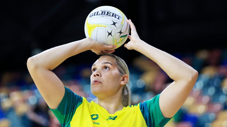 Donnell Wallam was making her international debut for Australia
