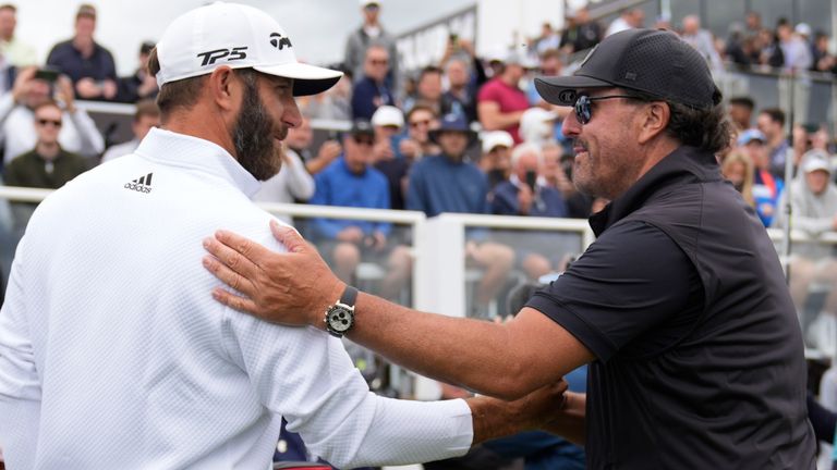Dustin Johnson and Phil Mickelson have both spoken out supporting LIV Golf's new alliance with the MENA Tour, boosting hopes of potentially earning world ranking points