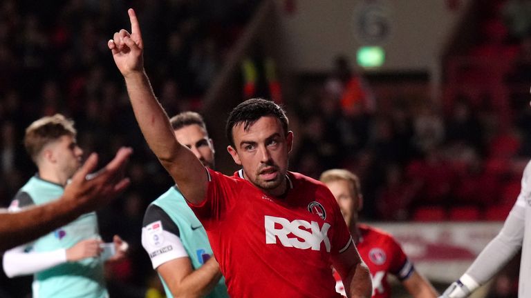 Eoghan O'Connell scored Charlton's third at The Valley