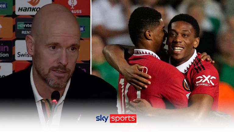 Erik Ten Hag, Anthony Martial